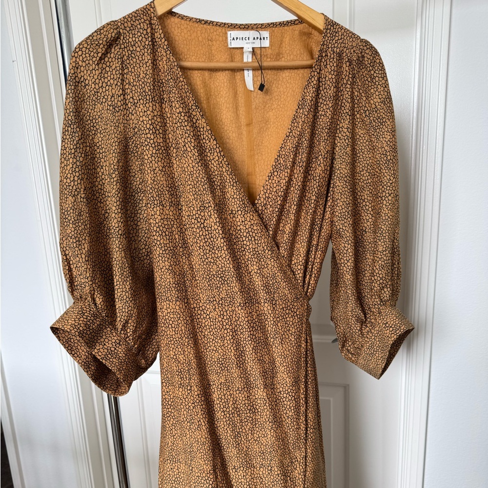 Apiece Apart Bougainvillea Wrap Dress